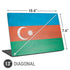Azerbaijan Flag Distressed Universal Laptop 13in (10.6 x 7.6in) Skin